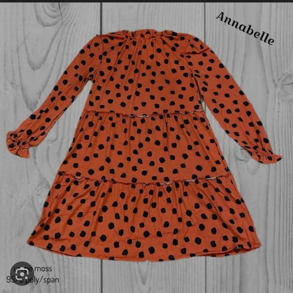 LuLaRoe Dresses Lularoe Annabelle Long Sleeve Tiered Ruffle